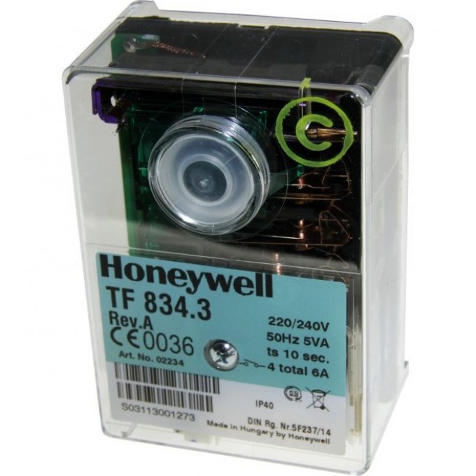 Блок управления горением HONEYWELL TF 834.3 HL-0371 Блок управления горением HONEYWELL TF 834.3 HL-0371