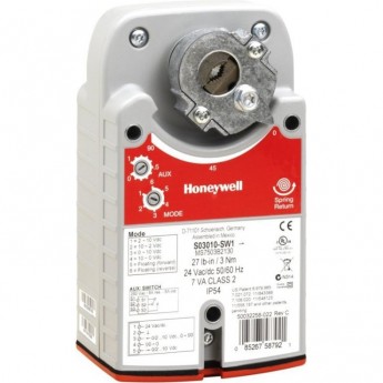 Привод заслонки S03010 HONEYWELL