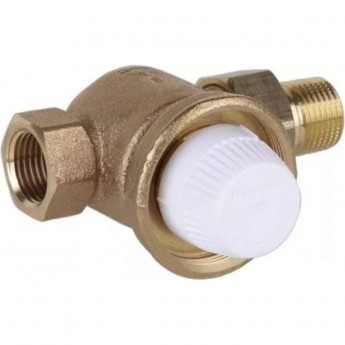 Вентиль для радиатора HONEYWELL HOME V2050DH015 1/2 прямой, под термоголовку, KVS=3.5, бронза, PN10